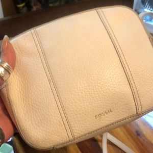 Awesome cream colored fossil Crossbody